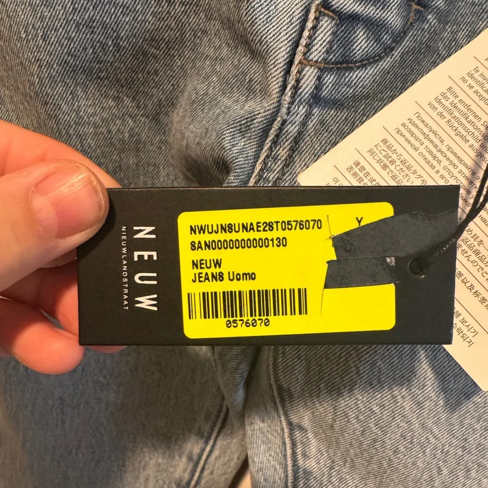 Neuw Light Blue Straight Leg Women's Jeans - Picture 4 of 12